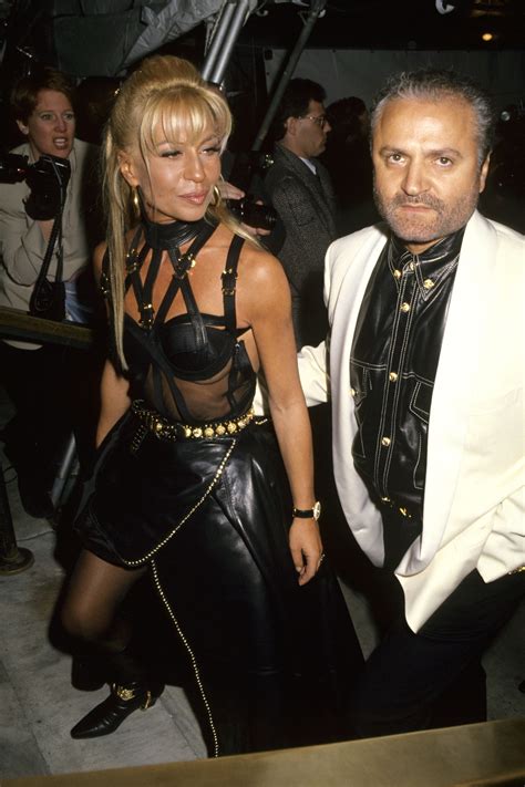 gianni and donatella versace photos|early photos of donatella versace.